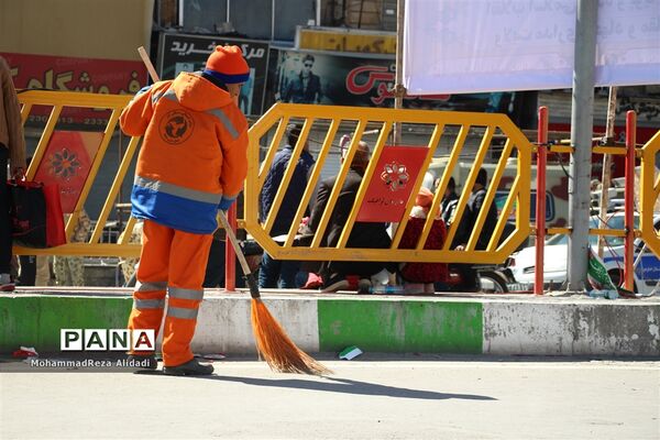 پاکبانان؛ هم مثل همیشه حاضر بعد از راهپیمایی 22 بهمن