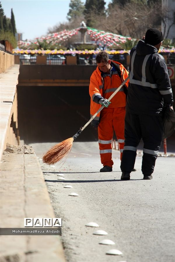پاکبانان؛ هم مثل همیشه حاضر بعد از راهپیمایی 22 بهمن