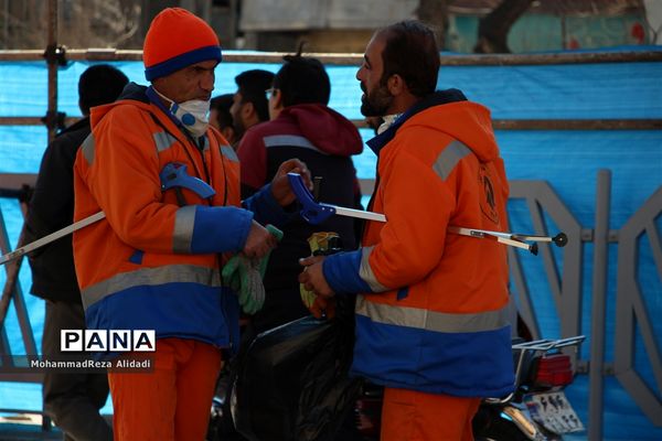 پاکبانان؛ هم مثل همیشه حاضر بعد از راهپیمایی 22 بهمن