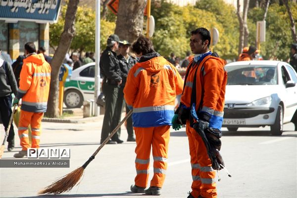 پاکبانان؛ هم مثل همیشه حاضر بعد از راهپیمایی 22 بهمن