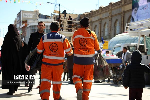 پاکبانان؛ هم مثل همیشه حاضر بعد از راهپیمایی 22 بهمن