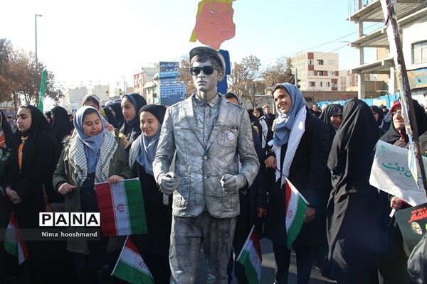 مراسم راهپیمایی 22 بهمن در شهرری