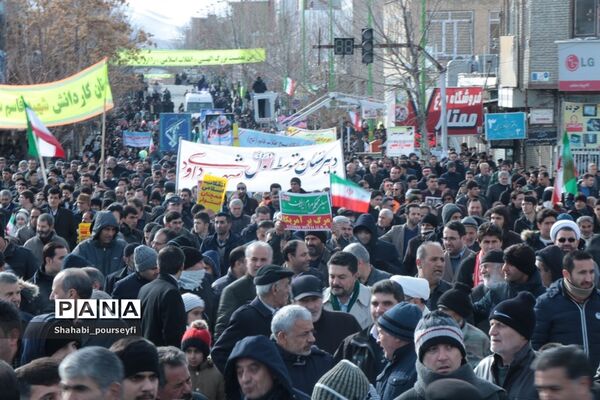 راهپیمایی 22بهمن ماه در شهرستان شاهین دژ
