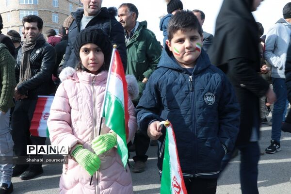 راهپیمایی 22بهمن ماه در شهرستان شاهین دژ