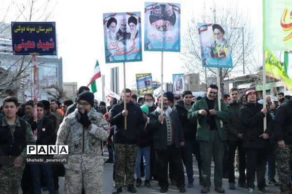 راهپیمایی 22بهمن ماه در شهرستان شاهین دژ