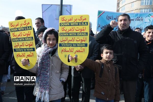 راهپیمایی 22بهمن ماه در شهرستان شاهین دژ