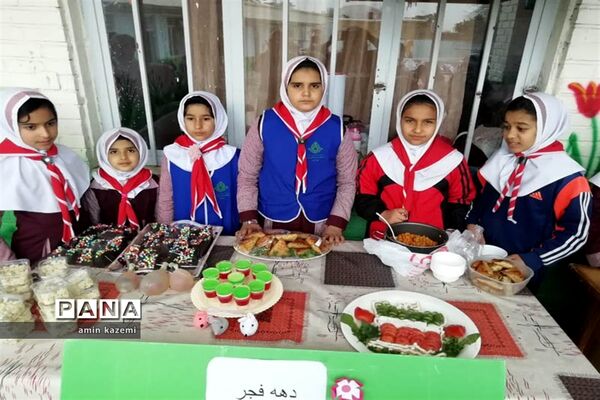 برگزاری جشن دهه فجر در مدارس داراب