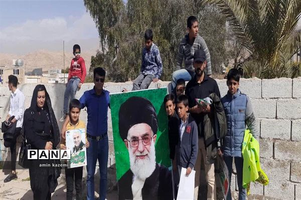 برگزاری جشن دهه فجر در مدارس داراب