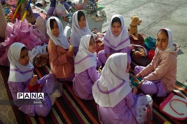 اردوی درون مدرسه ای درمدرسه دخترانه دین ودانش ابرکوه