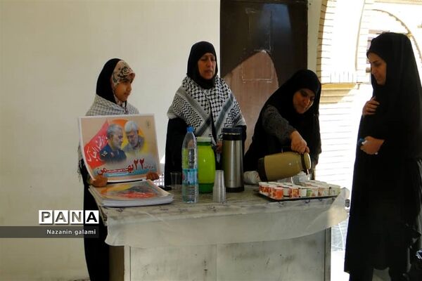 بزرگداشت چهلمین روز شهادت سردار حاج قاسم سلیمانی در برازجان
