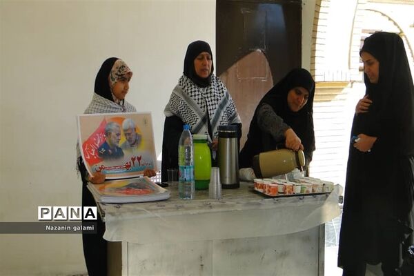 بزرگداشت چهلمین روز شهادت سردار حاج قاسم سلیمانی در برازجان