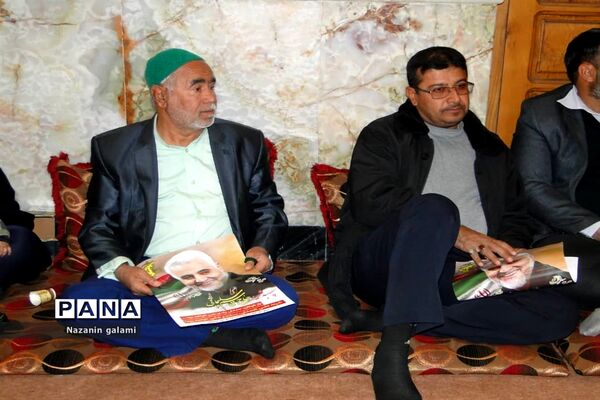 بزرگداشت چهلمین روز شهادت سردار حاج قاسم سلیمانی در برازجان