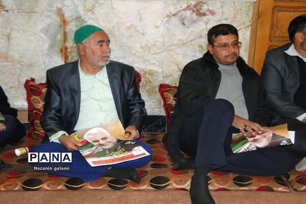 بزرگداشت چهلمین روز شهادت سردار حاج قاسم سلیمانی در برازجان