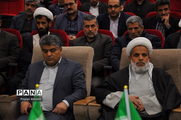 مراسم چهلمین روز سپهبد حاج قاسم سلیمانی درشهرستان خوسف خراسان جنوبی