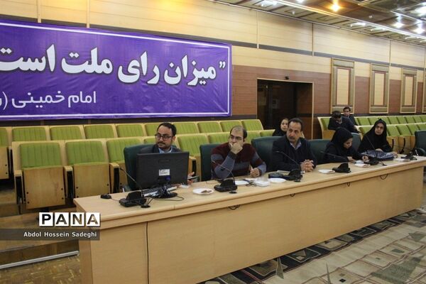 نشست خبری رئیس ستاد انتخابات استان بوشهر