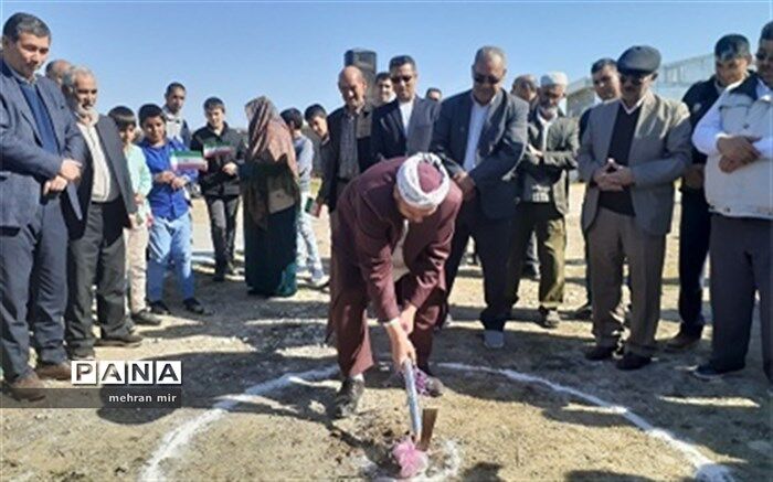 کلنگ زنی و عملیات اجرایی " مدرسه 6 کلاسه" در روستای خواجه نفس گمیشان
