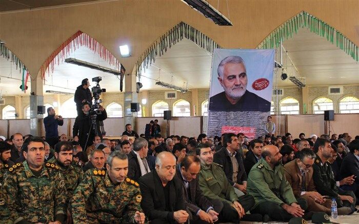 اربعین سپهبد شهید حاج قاسم سلیمانی و 700 شهید بویراحمد برگزار شد
