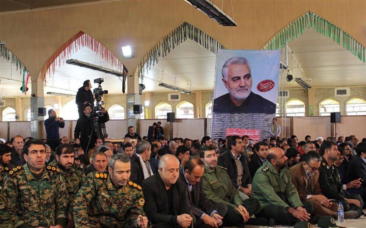 اربعین سپهبد شهید حاج قاسم سلیمانی و 700 شهید بویراحمد برگزار شد
