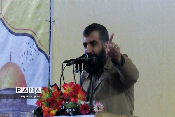 آیین گرامیداشت چهلمین روز شهادت شهید حاج قاسم سلیمانی در اهواز