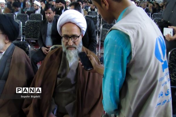 آیین گرامیداشت چهلمین روز شهادت شهید حاج قاسم سلیمانی در اهواز