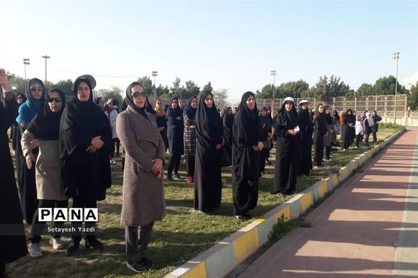 همایش پیاده‌روی ۲۰۰۰نفری بانوان فرهنگی ناحیه یک اهواز