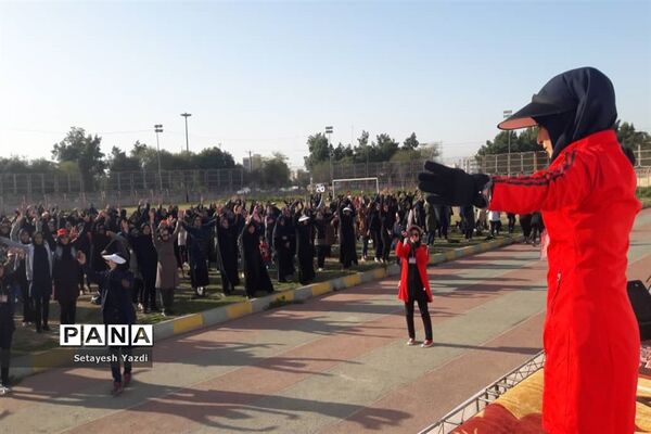همایش پیاده‌روی ۲۰۰۰نفری بانوان فرهنگی ناحیه یک اهواز