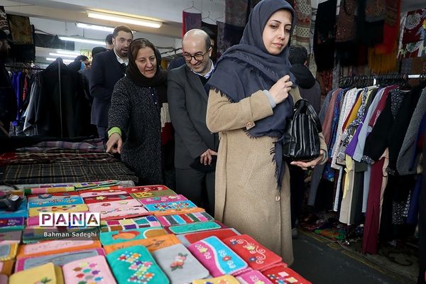 بازدید دو عضو شورای شهرتهران  ازجمعه بازار  پروانه