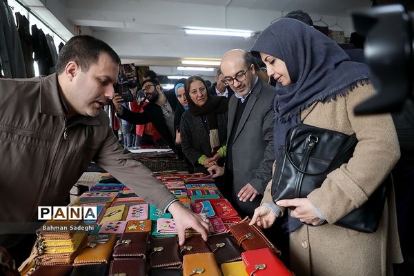بازدید دو عضو شورای شهرتهران  ازجمعه بازار  پروانه