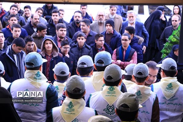 بدرقه باشکوه خیر مدرسه ساز، مرحوم سیف اله امیروفایی