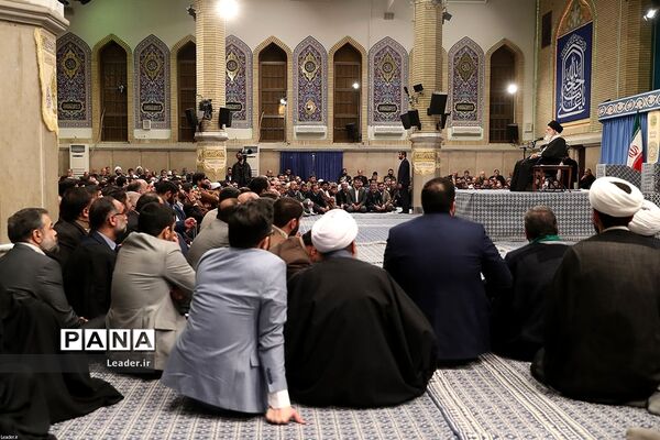 دیدار ذاکران اهل‌بیت علیهم‌السلام با رهبر معظم انقلاب