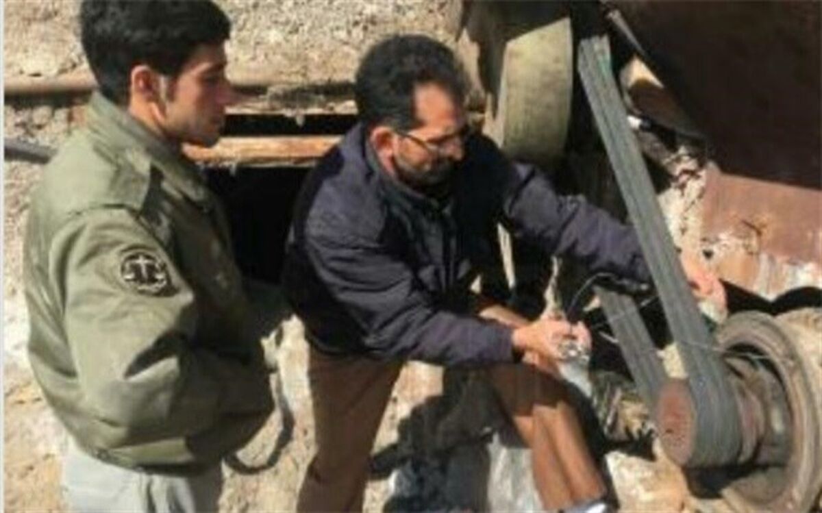 پلمپ یک واحدپلاستیک شویی غیرمجازدر شهرستان قرچک