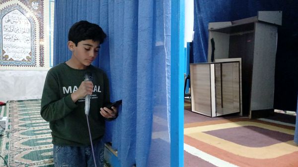  اعتکاف دانش‌آموزی در شهرستان بن