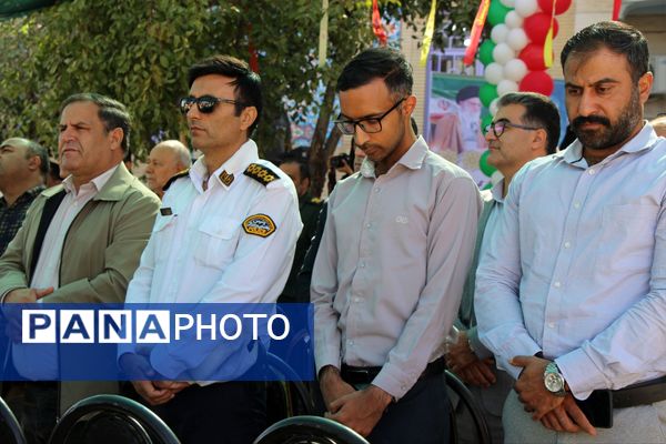 جشن باشکوه «جوانه‌های هفتم» در مدرسه دخترانه نجابت آشخانه