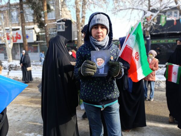 برگزاری راهپیمایی ۲۲ بهمن ماه در شهرستان نیشابور 