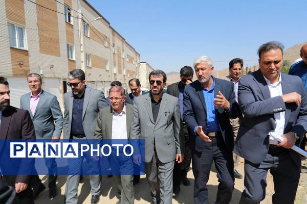 بازدید میدانی استاندار همدان از سد مخزنی خرم‌رود تویسرکان