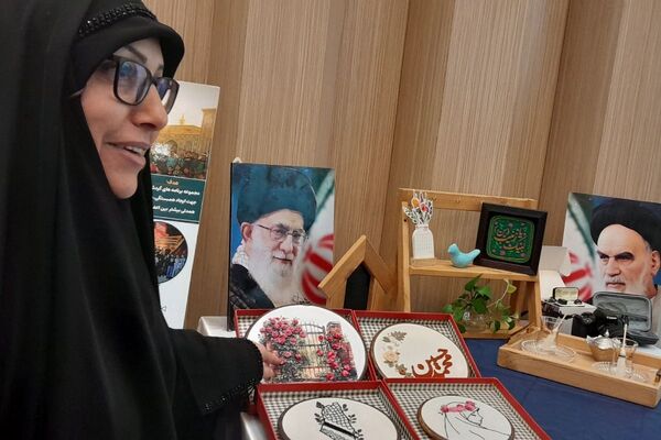 نمایشگاه پایگاه‌های اسوه بسیج در شهرستان قدس