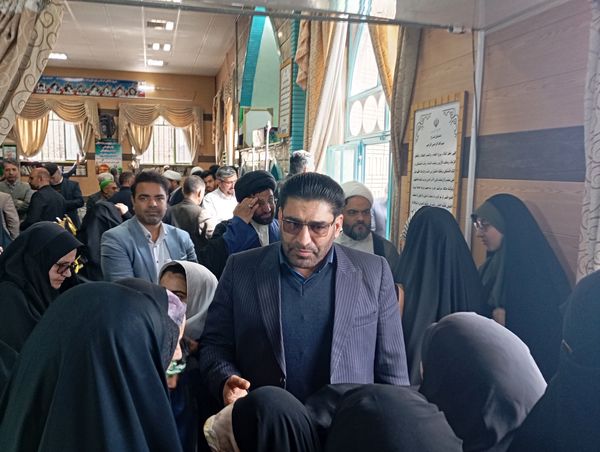 حضور پرشور مردم شهرستان فاروج در راهپیمایی قدس