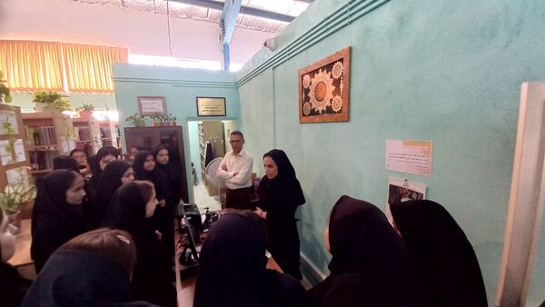 حضور دانش آموزان دبیرستان ۱۵خرداد در اردوی راهیان پیشرفت 