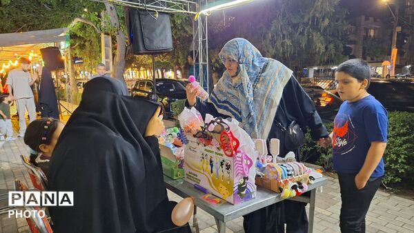 جشن عید غدیر در میدان دانشجو به همت آموزش و پرورش ناحیه ۶ مشهد