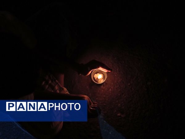 شمع‌های ماتم شام غریبان در لرستان