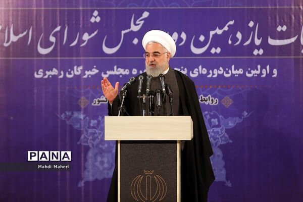 حضور رییس جمهوری در یازدهمین دوره انتخابات مجلس شورای اسلامی و میان‌دوره‌ای مجلس خبرگان رهبری