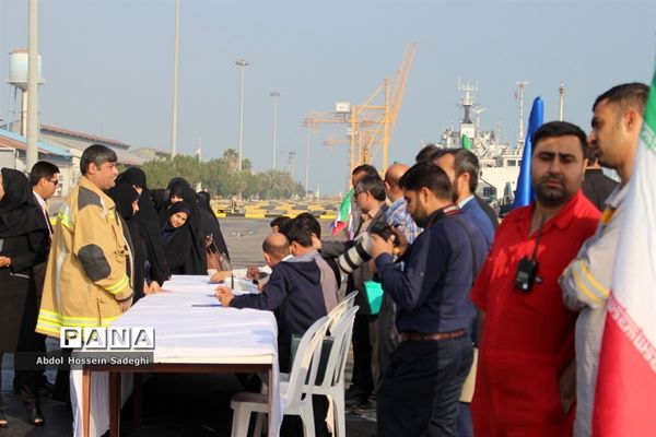 دریای وحدت مردم استان بوشهردر انتخابات یازدهمین دوره مجلس شورای اسلامی