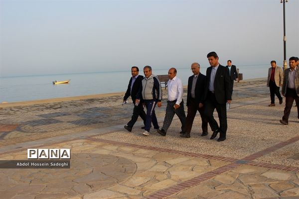 پیاده‌روی کارکنان اداره‌کل آموزش و پرورش استان بوشهر