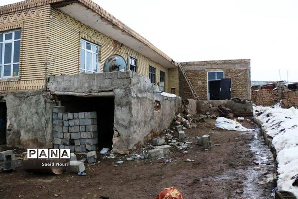 خسارت زلزله 5.7 ریشتری زلزله قطور خوی