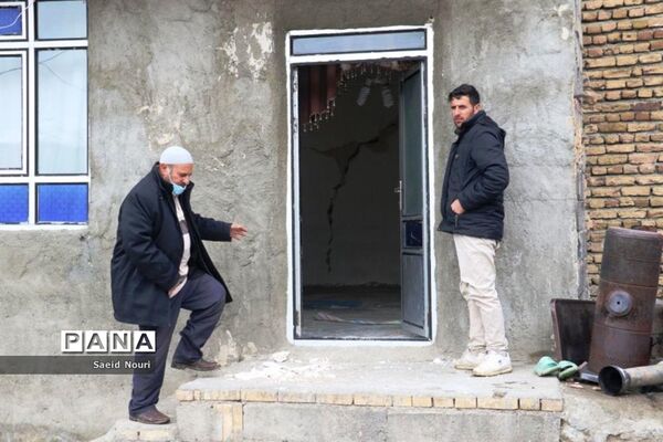 خسارت زلزله 5.7 ریشتری زلزله قطور خوی