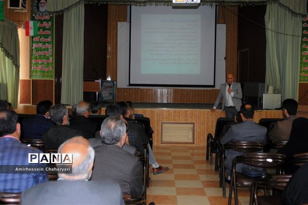 جلسه توجیهی پیشگیری از کرونا در تایباد