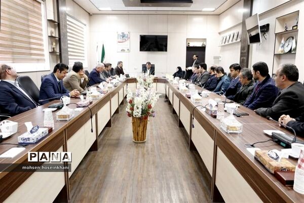دیدار روسای نواحی و مناطق با مدیرکل جدید آموزش و پرورش قزوین