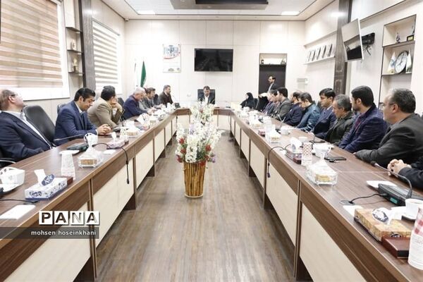 دیدار روسای نواحی و مناطق با مدیرکل جدید آموزش و پرورش قزوین