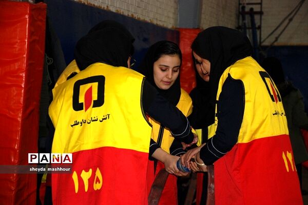 کارگاه آموزشی اطفاء حریق در شهرری