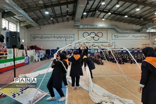 مانور یاوران انقلاب پیشتازان شوشتر